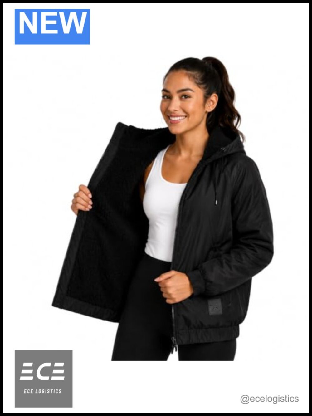 Reebok Midweight Sherpa Lined Softshell Windbreaker Jacket Full Zip